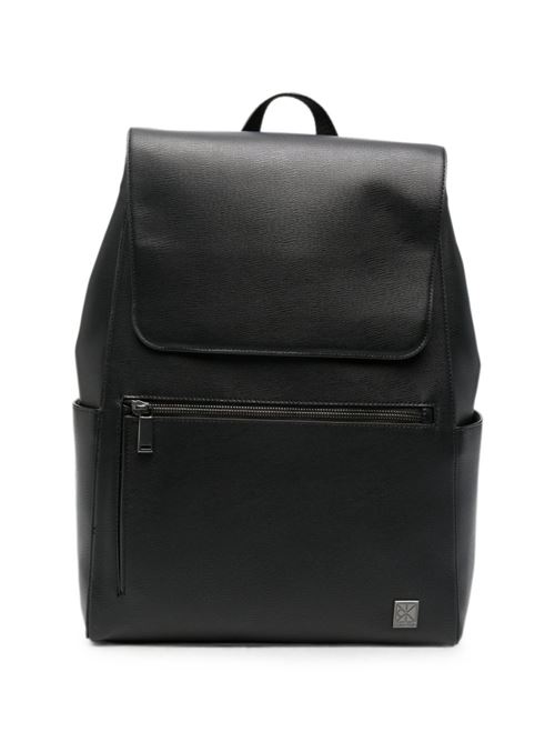 Zaino uomo Calvin Klein nero con logo metallico Calvin Klein | LV04D3422GUB1